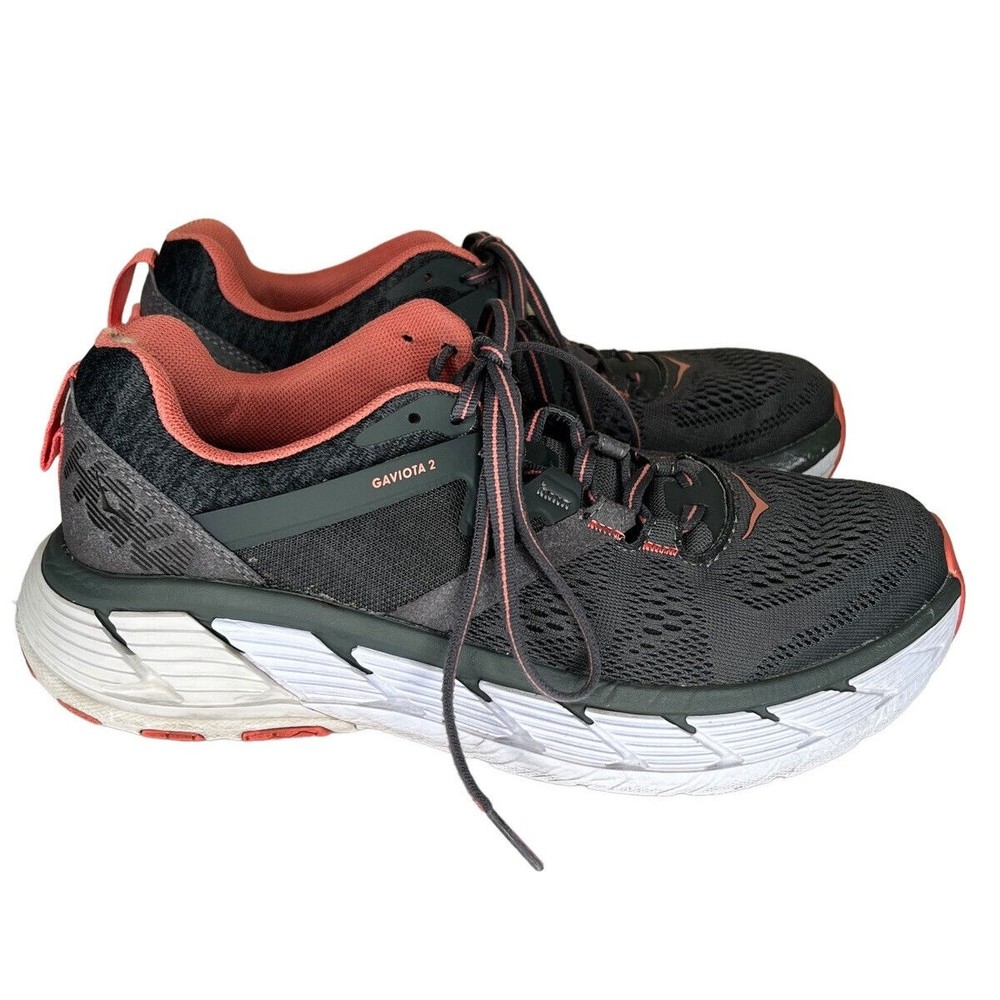 Hoka One Gaviota 2 Running Shoes Dark Shadow Lantana‎ Women’s Size 8.5